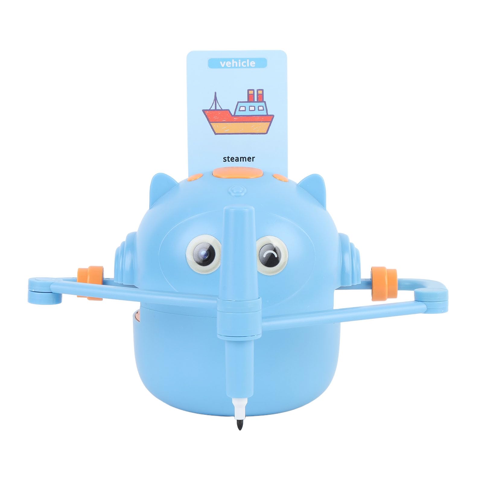 Cuifati Robot de Dibujo Inteligente para Niños de 5 a 12 Años, Juguete Educativo Interactivo de Aprendizaje de Dibujo con 100 Tarjetas de Palabras, Máquina de Electrónica Interactiva por Voz, Regalo