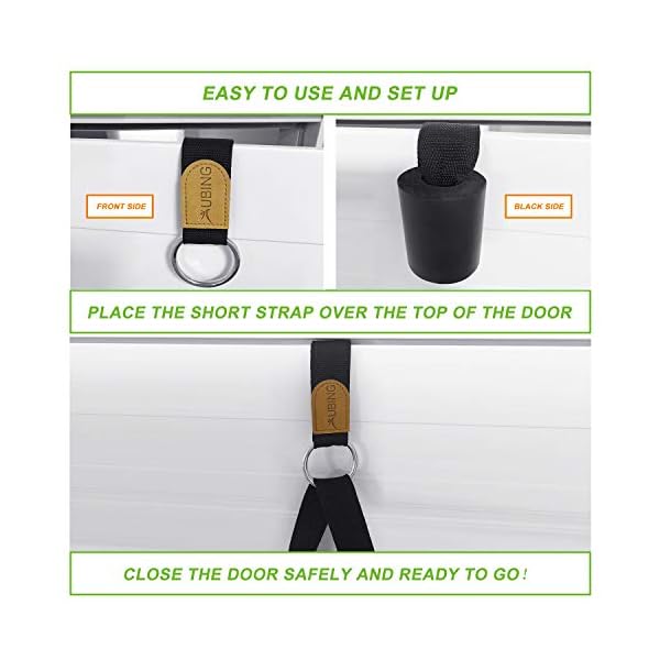 UBING Leg Stretcher, Door Flexibility Trainer, Over the Door Strech Strap for Flexibility, Splits Trainer for Dance Ballet Cheer Gymnastics Taekwondo Stretching