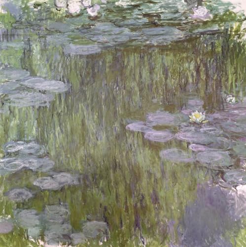 Pintura Murales Decor Ninfeas en Giverny Lienzo Cuadro Monet Decoraciones Hogar 60x90