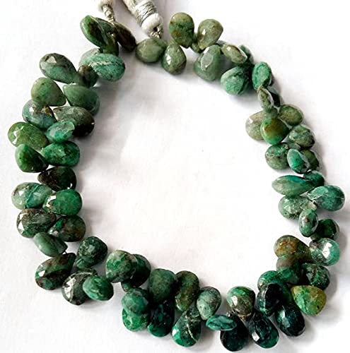 Chrysocolle en perles poires facettées pour créer vos bijoux d'été bohèmes