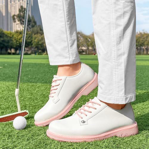 Image of THESTRON Women Golf Shoes Professional Spikeless Golf Sports Sneakers Female Golf Footwears Ladies Golf Walking Sneakers