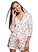Produktbild oodji Ultra Damen Lounge-Latzhose mit Weihnachtsdruck, Rosa, DE 36 / EU 38 / S