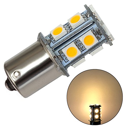 Grv Ba15S 1156 1141 High Power Car Led Bulb 13-5050Smd Dc12V Warm White Pack Of 10 #TOP1