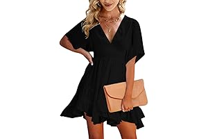 Brand Esobo Women's Summer Outfits: V-neck Casual Dress for Endless Style