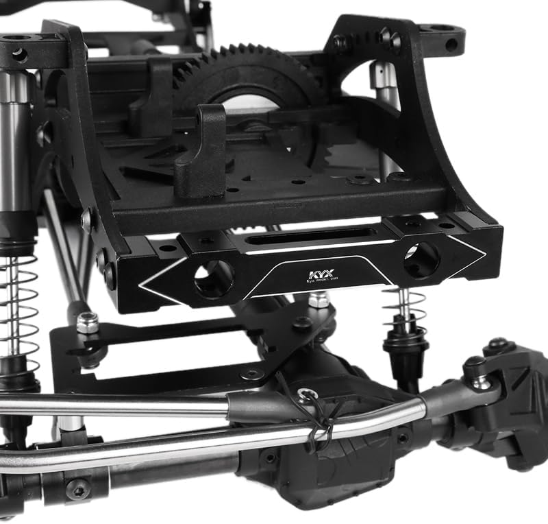 KYX Racing CNC Aluminum Front Rear Bumper Mount Upgrades Parts Accessories for 1/10 RC Crawler Car Axial SCX10 PRO