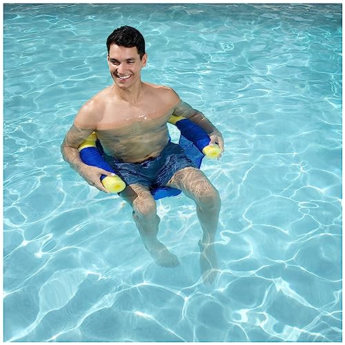 SwimWays Mesh Floating Pool Chair Noodle Sling; Colors May Vary - image 6