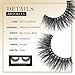 Lilly Lashes Brooklyn Lash, Premium Synthetic, Full Bodied, Round, 15mm, Black, False Lashes