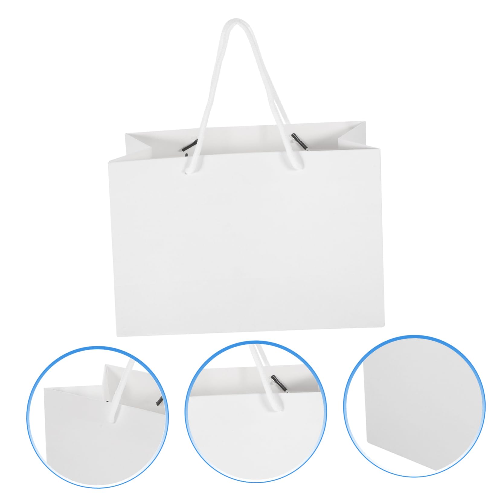 Zerodeko 20stücke Party Süßigkeitentüten Mit Griffen Geschenktüten Für Leckereien Kleine Goodie Bags Zur Geburtstagsparty Geburtstagsgeschenktüte Verpackungstüten Für Hochzeit Und