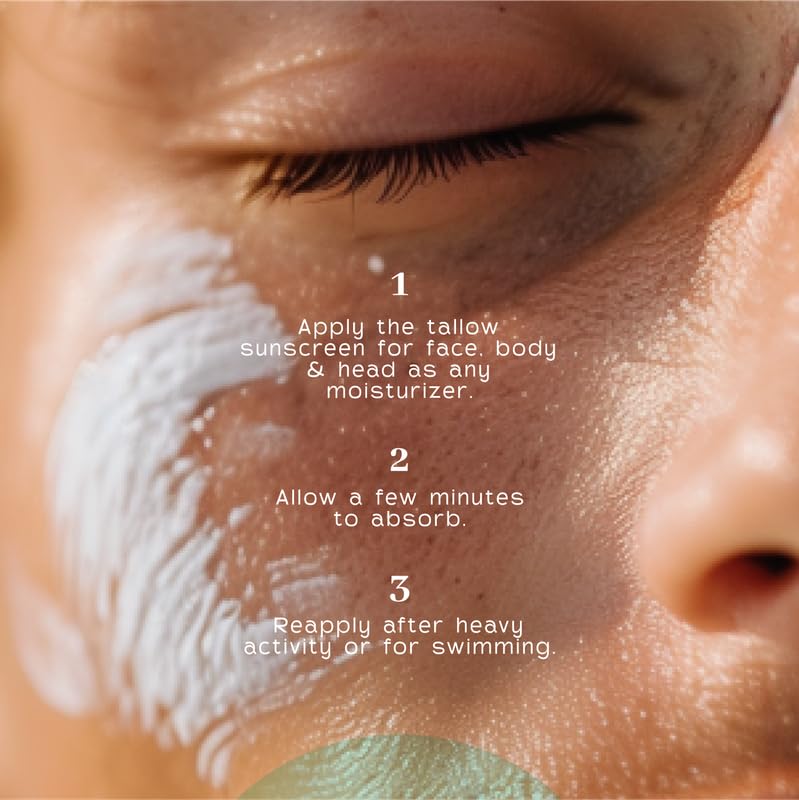 Miniatura 7 de Vanman's - Protector solar de zinc y sarga - Protector solar de sarga de ternera 20 SPF resistente al agua con aceite de oliva, cera de abejas,