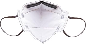 Kingfa Color KN95 Mask - Pack of 10 Gray 2nd Generation - Large 5-Ply Protective Layers - Unisex Adult KN95 Face Mask GB2626-2019 New Standard