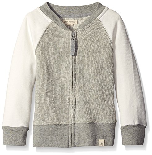 Burt's Bees Boys Organic Loose Pique Baseball Jacket