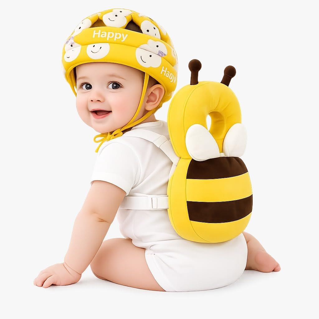 Head Protective Combo of Backpack and Healmet for Baby