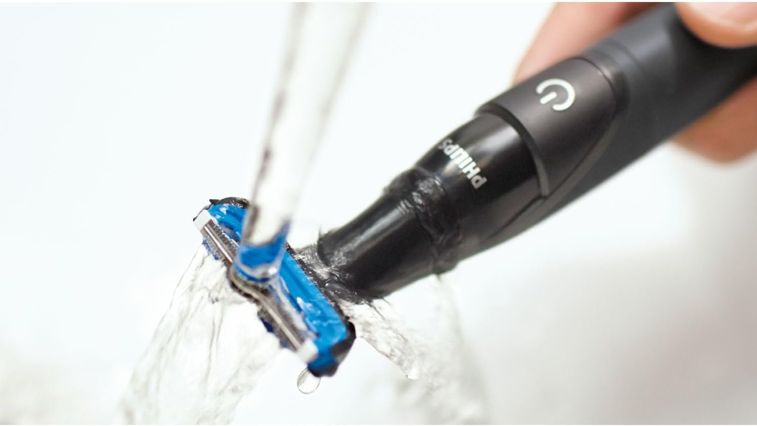 Philips Bodygroom Series 1000 su geçirmez vücut bakım makinesi, pille çalışır (model BG1024/16)