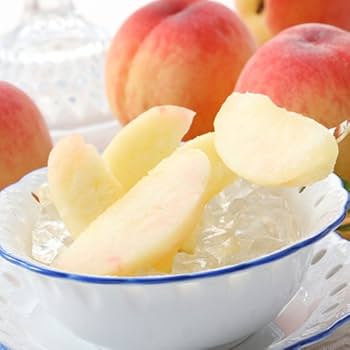 Amazon.co.jp: 山梨県産 桃 8玉入り センサーで糖度を測定しを