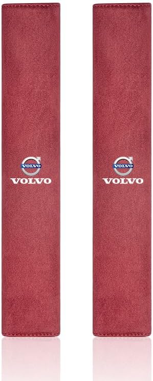 HAAXSHOD Car Seat Belt Pad Cover, for Volvo Soft Seatbelt Protector Car Accessories,D-Long