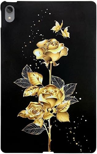 TPU Case for Tab P11 TB-J606F - Golden Rose Pattern