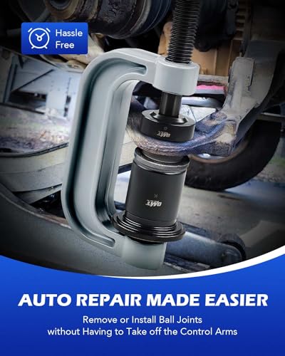 Image of Orion Motor Tech Heavy Duty Ball Joint Press & U Joint Removal Tool Kit with 4x4 Adapters, for Most 2WD and 4WD Cars and Light Trucks