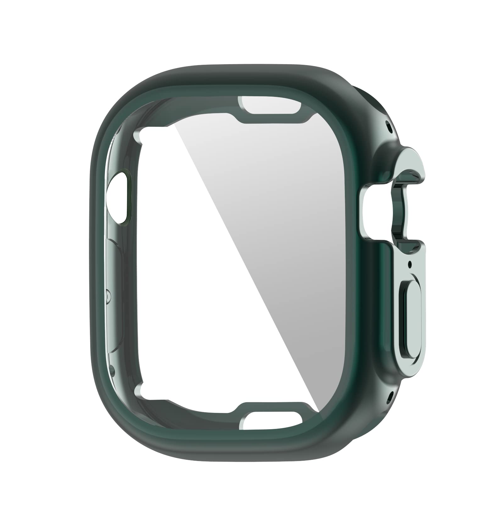 Coque Apple Watch Ultra 49mm avec protection ecran intégrée vert - 4