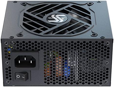 Maitinimo blokas Seasonic Focus SGX-750 — galinė pusė