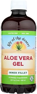 Lily of The Desert Aloe Vera Gel Organic Liquid 32 oz (Pack of 1)