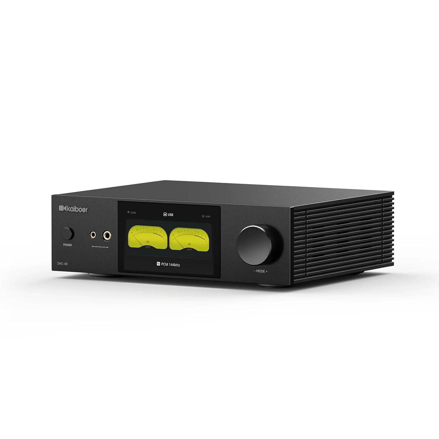 DAC-A8 ‌II HiFi DAC,Headphone Amplifier,Dual ES9039PRO,DSD512 32Bit/768kHz,Dual Debounce Clock,Coaxial,Optical,HDMI-IIS,USB,Bluetooth Input，RAC,XLR Output,4.4mm+6.35mm,Airplay,DLNA,LDAC