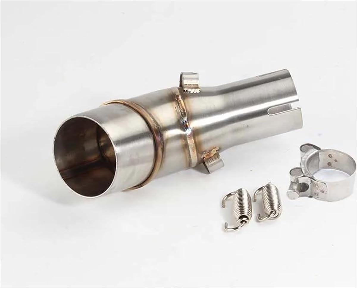 Tubo medio de escape de motocicleta para R25 R3 MT03 Mt 03 2014-2023 (Tipo B) | Compatible con Yamaha Fácil instalación Construcción robusta Ajuste de precisión Durable Rendimiento confiable Operación suave