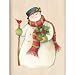 Inkadinkado Wood Stamp, Snowman