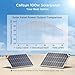 Callsun 400W Solar Panel, 4 Pcs 100 Watt Solar Panel with High-Output Design,High Efficiency Monocrystalline PV Module for for 12V/24V/48V System,RV,Home,Rooftop,Farm,Off-Grid Cabin,Emergency Backup