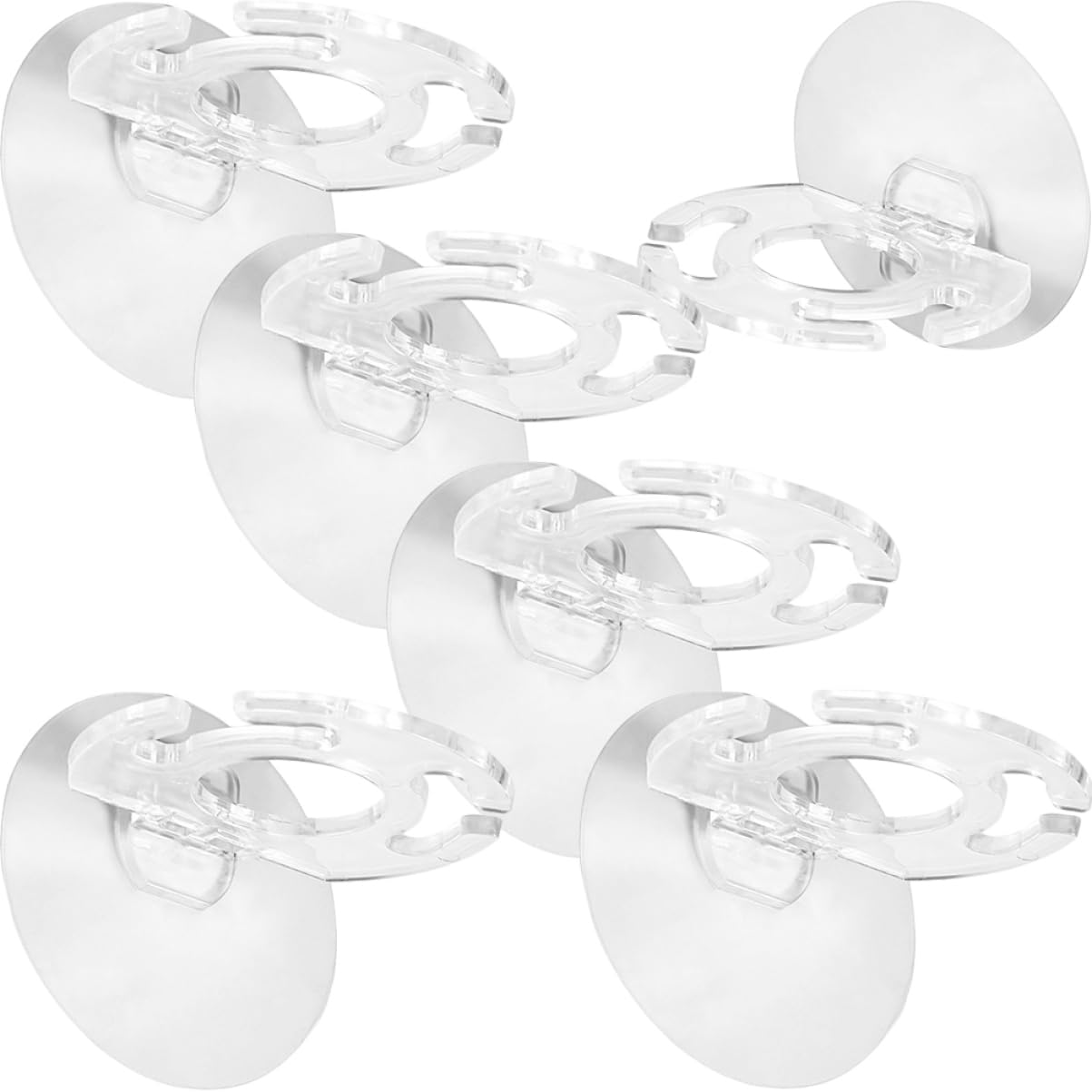 Ciieeo 4 Juegos De Soportes para Cepillos De Y Pasta De De Pared Fáciles De Instalar Material Resistente 6 Unidades X 4
