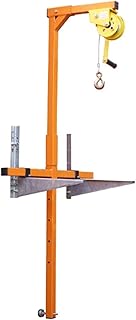 Lifting Tool Crane, Folding Self-Locking Manual Winch for Assembly Air Conditioner Installation Tools MINGPING (Color : 10m)