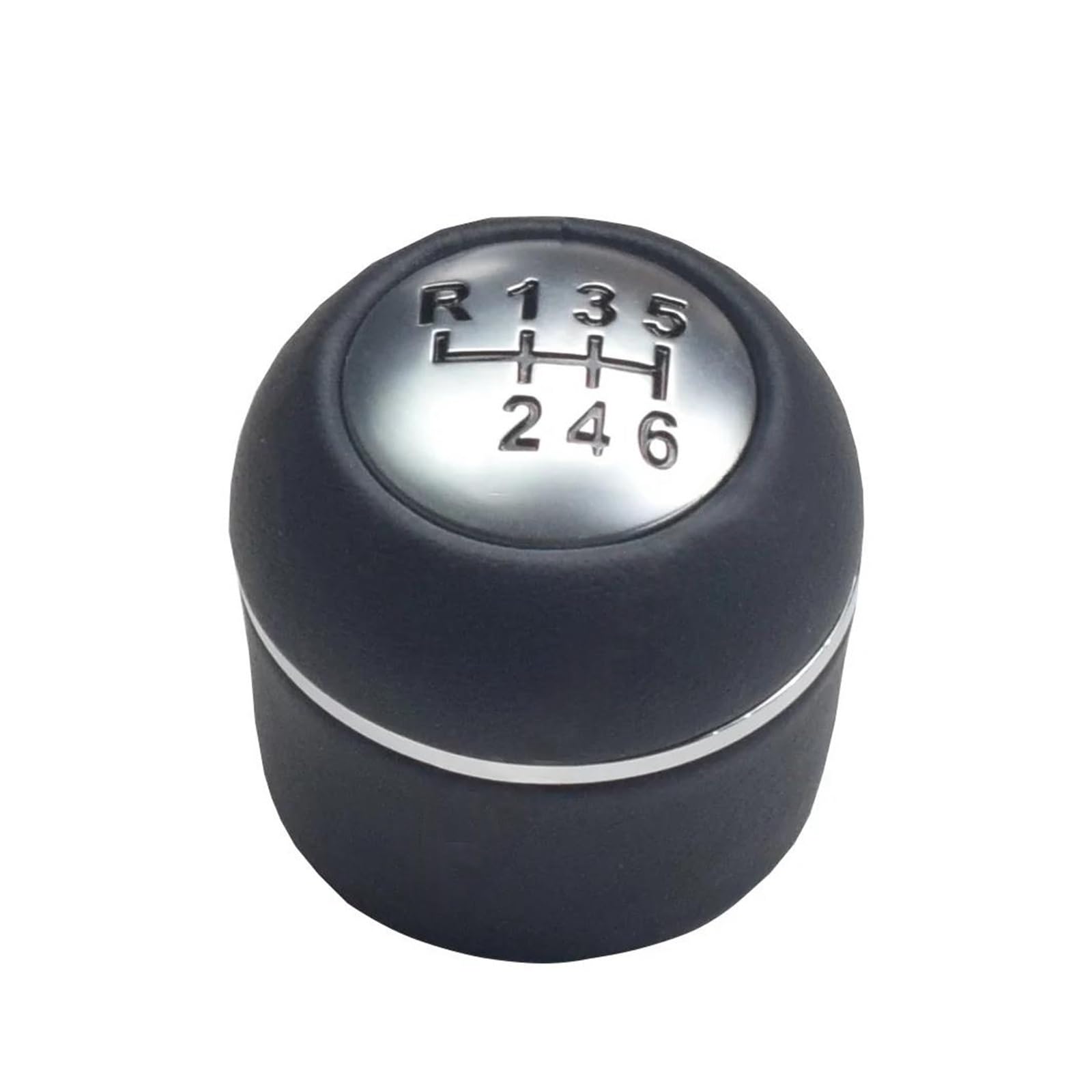 Aimazom For 6 Speed Car Gear Shift Knob For Alfa For Romeo For Brera For Spider 2005-2014 Manual Transmission Shift Knob Head For Modification And Replacement(For 6 Speed)
