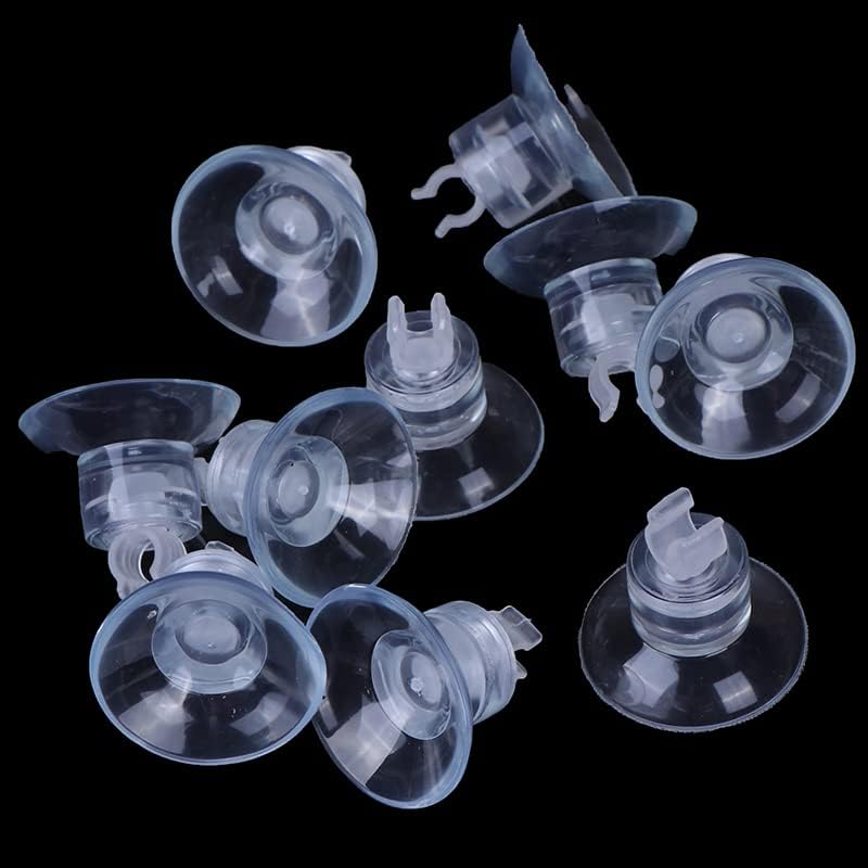 1pc Suction Cup Aquarium Sucker For 4mm Air Hose Line Pipe Tube Wire Holder Used Air Pump Fish Tank Accessories(C,30pcs)