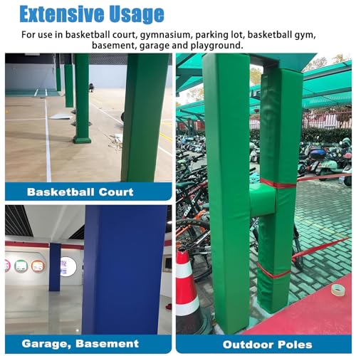 Rembourrage de protection en mousse pour poteau de garage