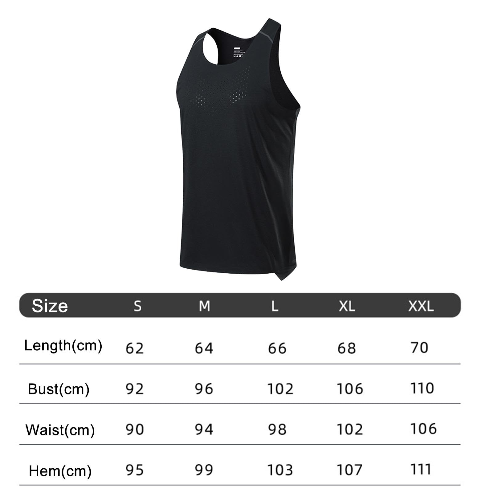 Oshhni Canotte da allenamento da uomo, T-shirt da palestra per muscoli Bodybuilding Fitness T-shirt senza maniche, Canottiera ad asciugatura rapida Canotte