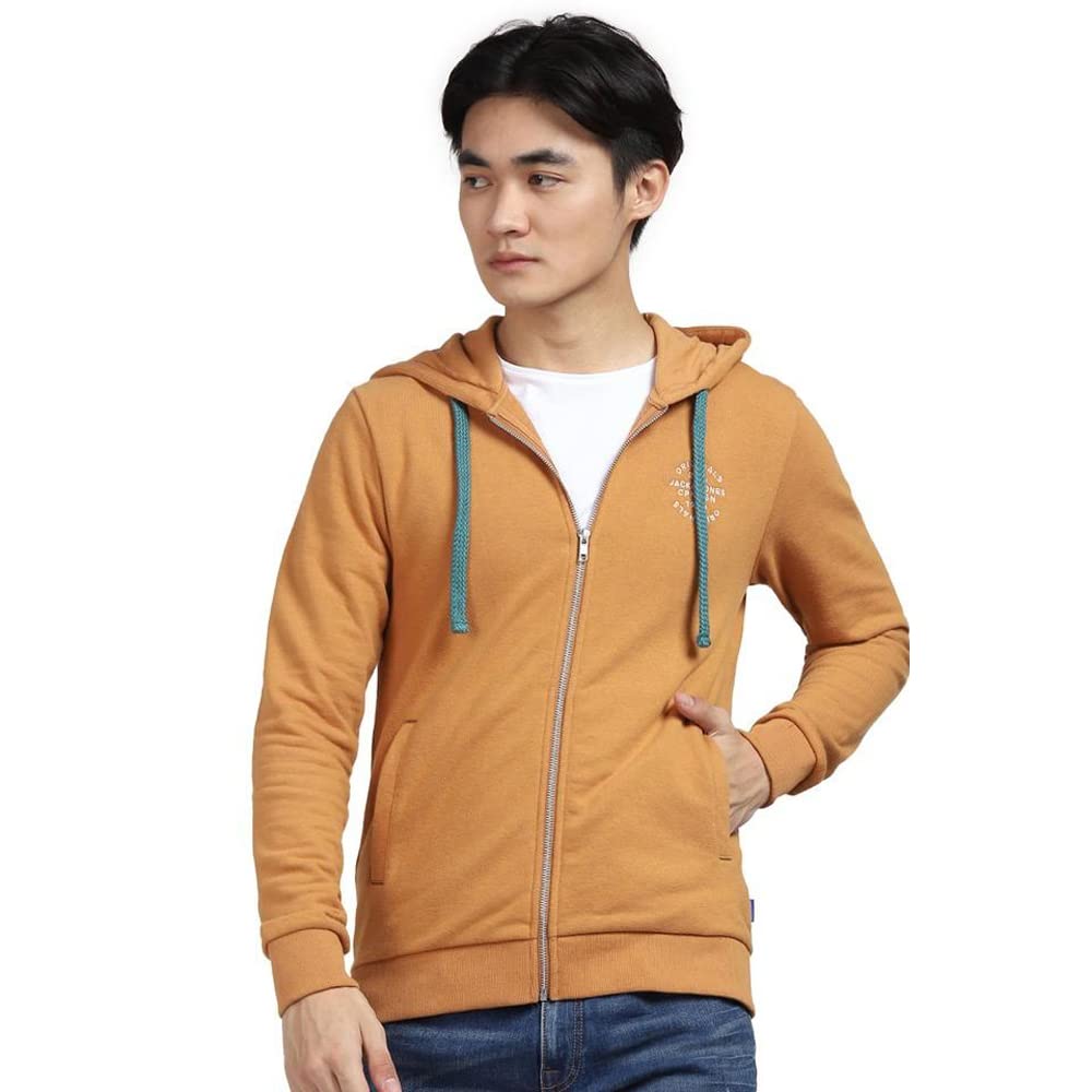 jack & jones Men's Cotton Blend Hooded Sweatshirt-picture-24