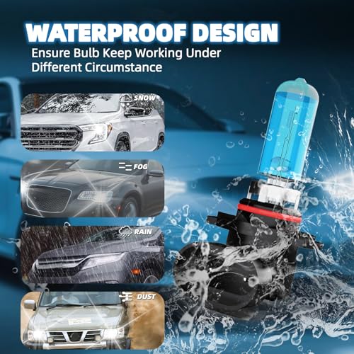 TTDBDAN Upgraded Halogen Headlight Bulbs Fit For Toyota Avalon 2000-2007,9005/H10/HB3 High Beam 9006/HB4 Low Beam High Performance headlights Bulb Combo,Super Light 6000K White,Plug n Play,4-Pack by TTDBDAN - Image 6