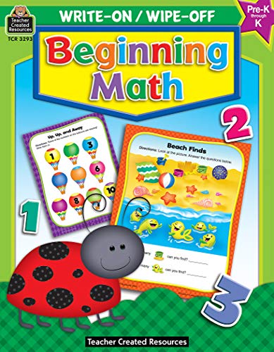 Write-On/Wipe-Off: Beginning Math 1420632930 Book Cover