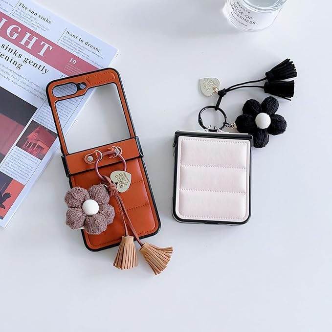Amazon.co.jp: Carambola スマホケース Galaxy Z Flip6 用ケース 韓国