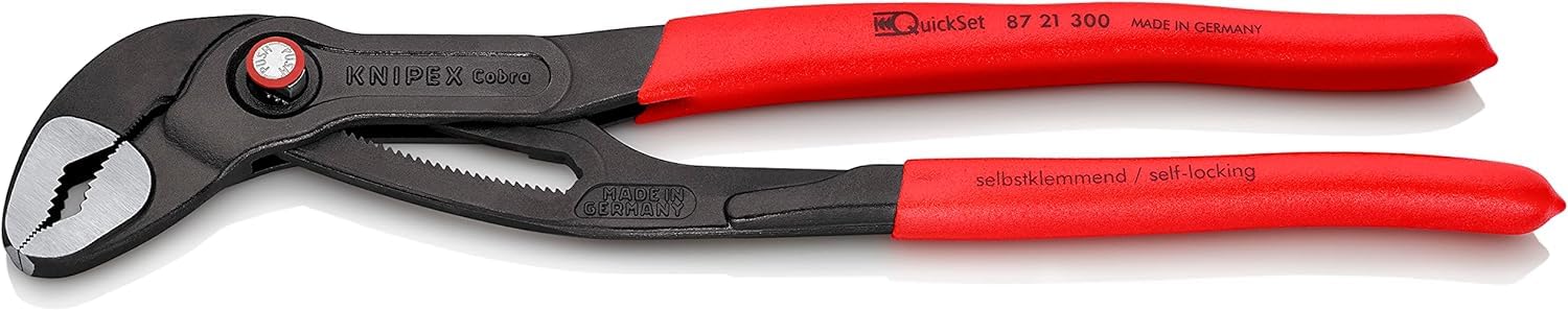KNIPEX Cobra QuickSet Hochleistung-Wasserpumpenzange 300 mm