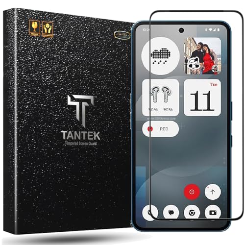 Image of TitanGuard Tempered Glass Screen Protector Guard for Nothing Phone 3A Lite - 9H Hardness, Military Grade, Anti-Static, Easy Installation Kit - 1 PACK
