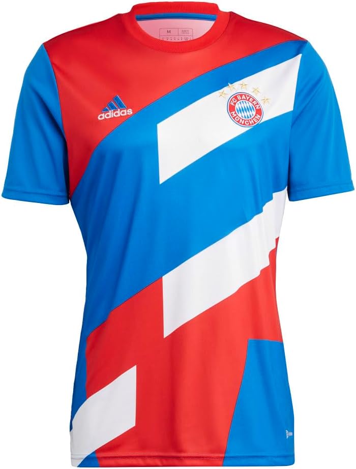adidas FC Bayern Pre-Match Jersey Men's, Red, Size M