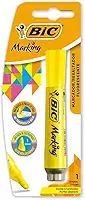 BIC, Marca Texto, Marking, Amarelo Fluorescente, 1 Unidade