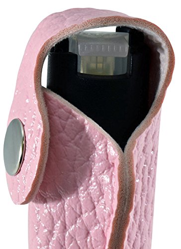 Pepper Defense Pd-2P Pepper Spray Keychain Pink Grip Holster - Maximum Strength 10% Oc Formula - Emergency Self Defense Personal Protection & Safety (1) #TOP4