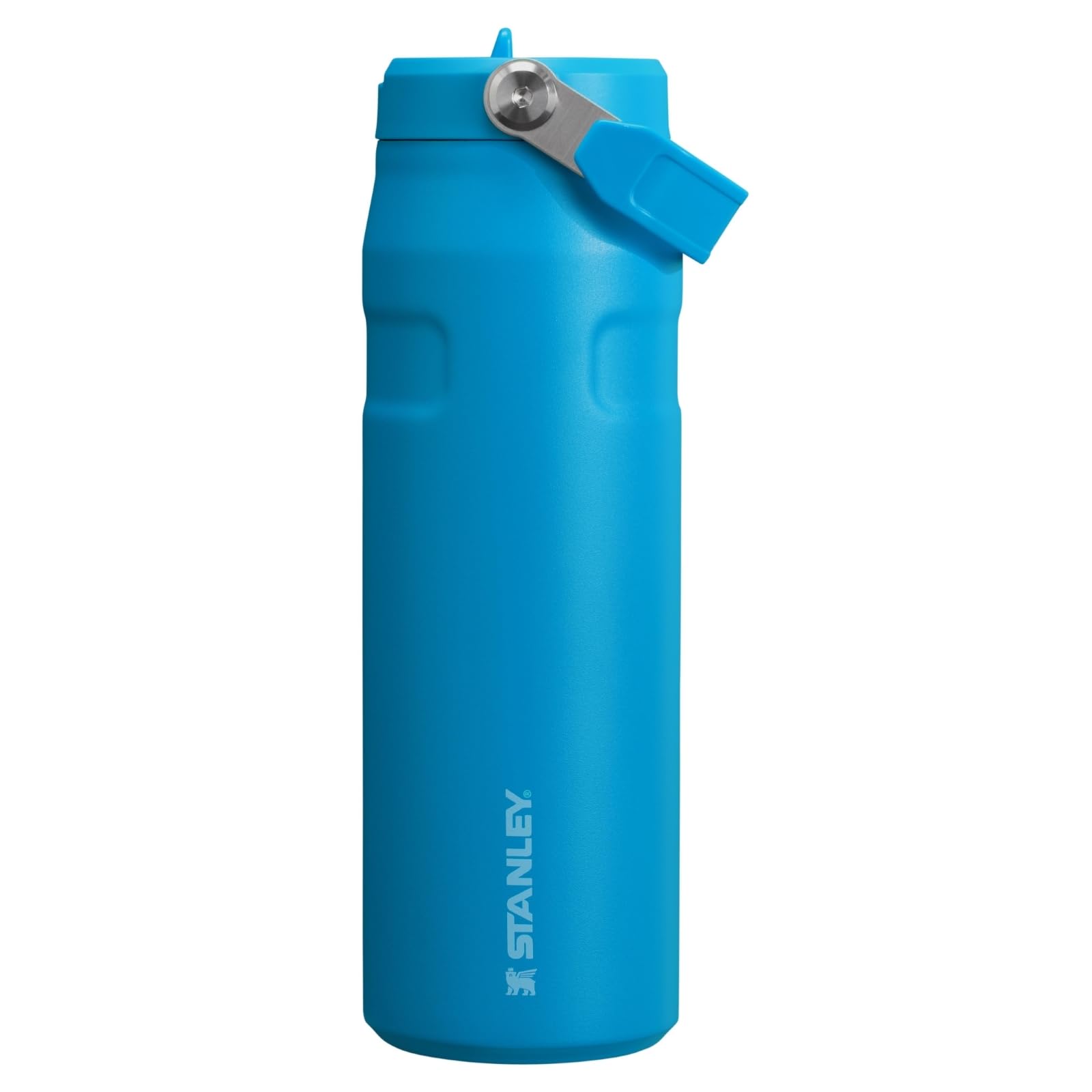 Stanley IceFlow™ Aerolight™ Flip Straw 2.0 Pipetli Su Şişesi, Mavi (Azure), 0.7 Litre