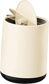 Besga Trash Can Garbage Bin Paper Bin Household Bedroom Dustbin Wastebasket for Dorm Cabinet Under Sink Under Desk Indoor ...