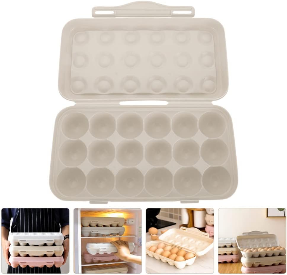 Box Outdoor Egg Carton Egg Holder Fridge Drawer Organizer Egg Trays Camping Refrigerator Camping Accessory Shelves Brackets Portable Fridge Egg Storage Food Pp Eggshell