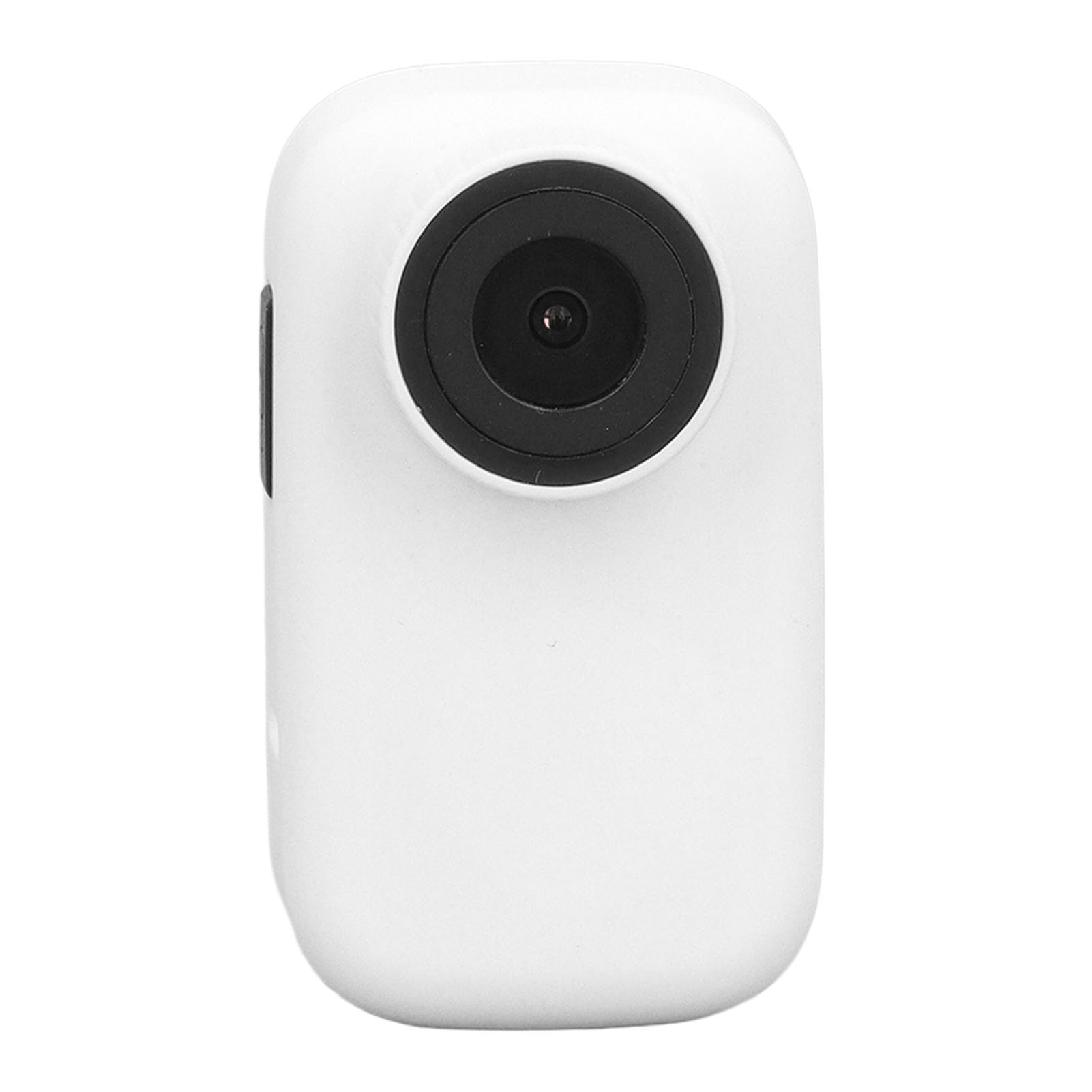 Cámara para Collar de Gato 4K, Cámara para Perros Deportiva de Gran Angular de 170° a Prueba de Sacudidas, Pantalla Táctil IPS para Grabación de Paseos (White)