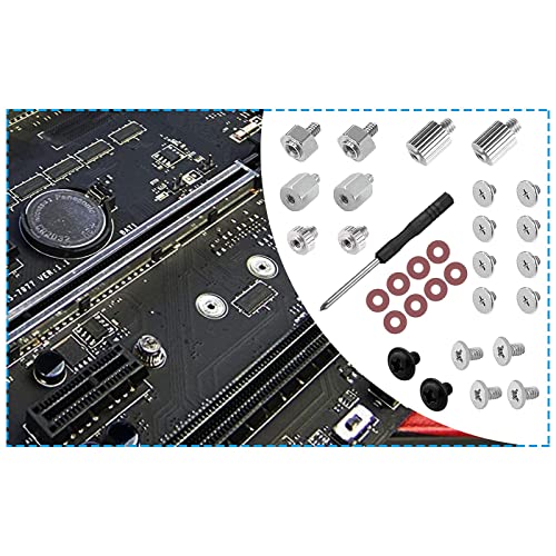 32 Stks PC Schroeven Standoffs Set voor M.2 NVMe SSD Montage Schroeven Case voor MSI ASUS of Gigabyte Moederbord - Image 6