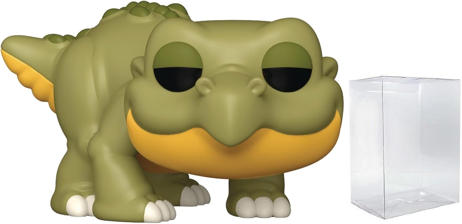POP Movies: The Land Before Time - Spike Funko Vinyl Figure (Bundled with Compatible Box Protector Case), Multicolor, 3.75 inches