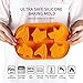 DUNCHATY Halloween Silicone Baking Molds - 3PCS, Nonstick Pumpkin Molds, Perfect for Making Ice Cube, Chocolate, Cupcakes